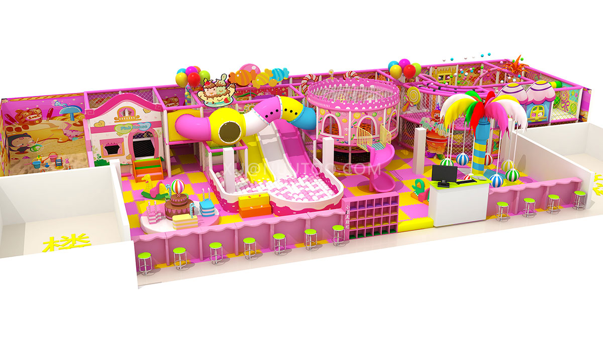 cheap candy theme indoor playground (2) सस्ते कैंडी थीम इनडोर खेल का मैदान (2)