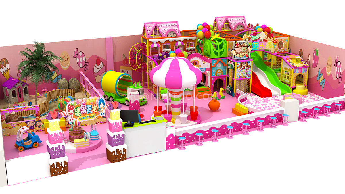cheap candy theme indoor playground (1) सस्ते कैंडी थीम इनडोर खेल का मैदान (1)