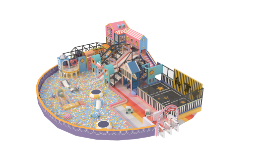Indoor playground equipment इनडोर खेल का मैदान