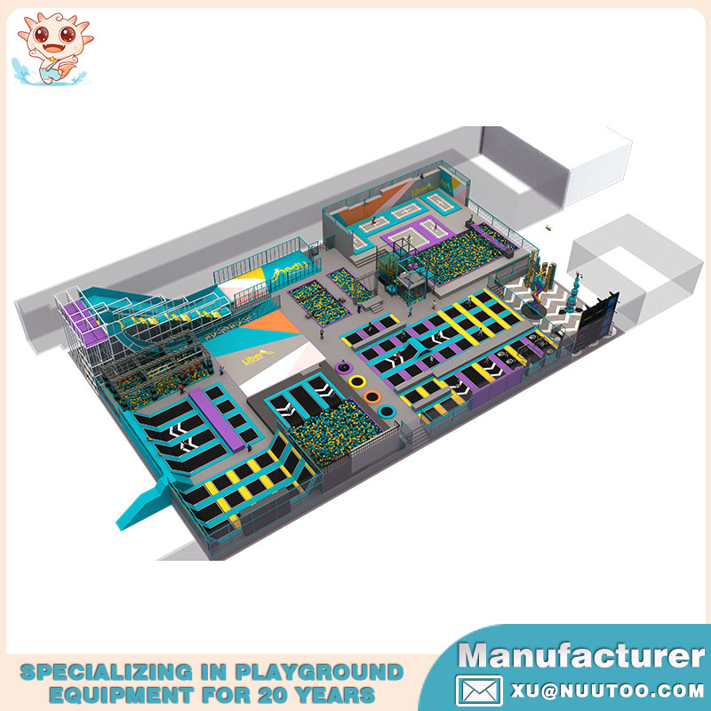 सर्वश्रेष्ठ इंडोर ट्रैम्पोलिन पार्क उत्पादन फ़ैक्टरी