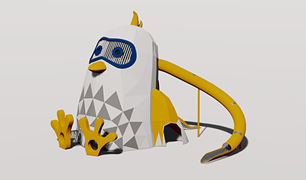 चिकन संयोजन स्लाइड