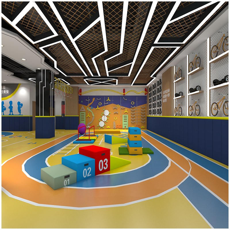 परिवार के अनुकूल इनडोर बाधा कोर्स प्रशिक्षण उपकरण