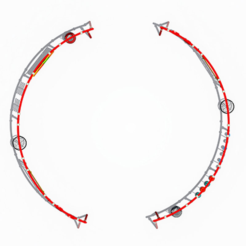 सुरक्षित डिज़ाइन वाला बच्चों का आउटडोर झूला, बच्चों के सुरक्षित विश्राम के लिए आदर्श