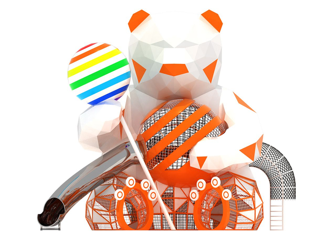 कस्टम प्लेग्राउंड आपूर्तिकर्ता द्वारा खेल के मैदानों को भालू