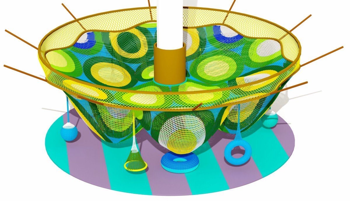 19. रस्सी आधारित खेल का मैदान-2
