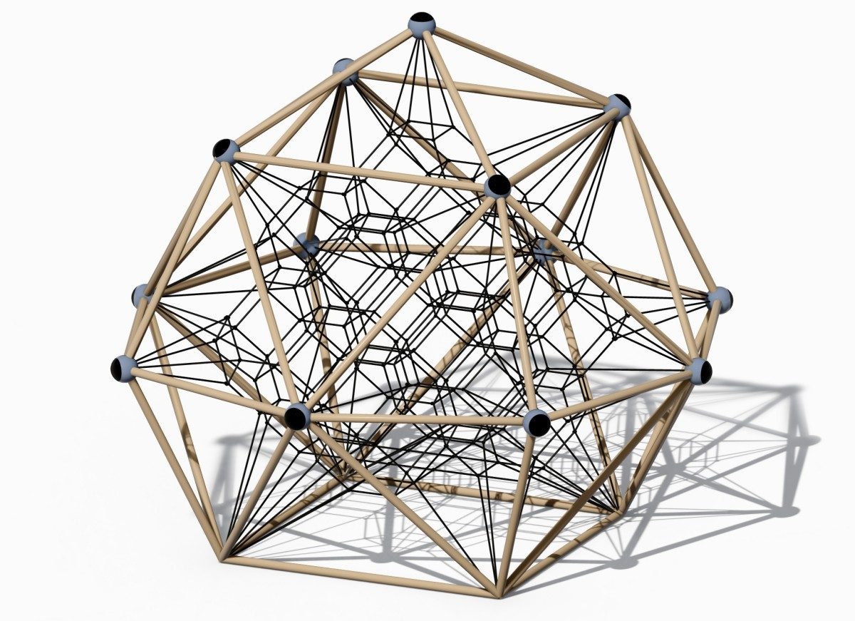 जियोमेट्रिक मेटल प्लेग्राउंड क्लाइंबर्स-4 का विहंगम प्रदर्शन