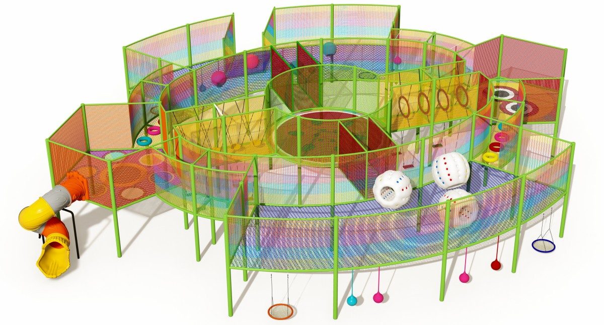 17. खेल का मैदान उपकरण चढ़ाई रस्सी -2