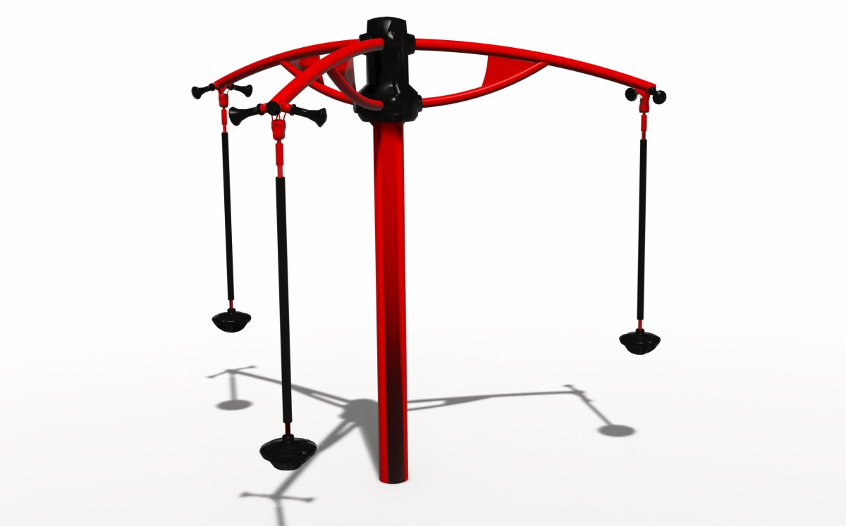 टिकाऊ आउटडोर खेल का मैदान झूला (2)