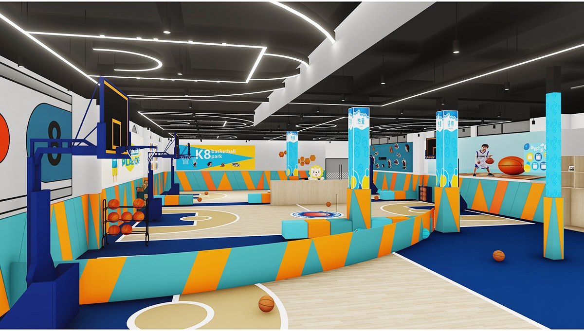 1. मॉल के लिए इनडोर बाधा कोर्स (3)