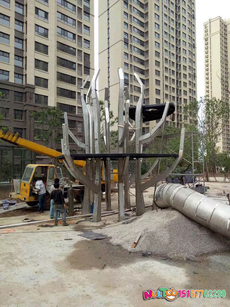गैर-मानक टूर + बरगद के पेड़ संयोजन स्लाइड + स्टेनलेस स्टील स्लाइड निर्माता (2)