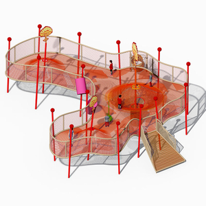 ज्वालामुखी एडवेंचर नेट और ट्रैम्पोलिन क्लाइंबर