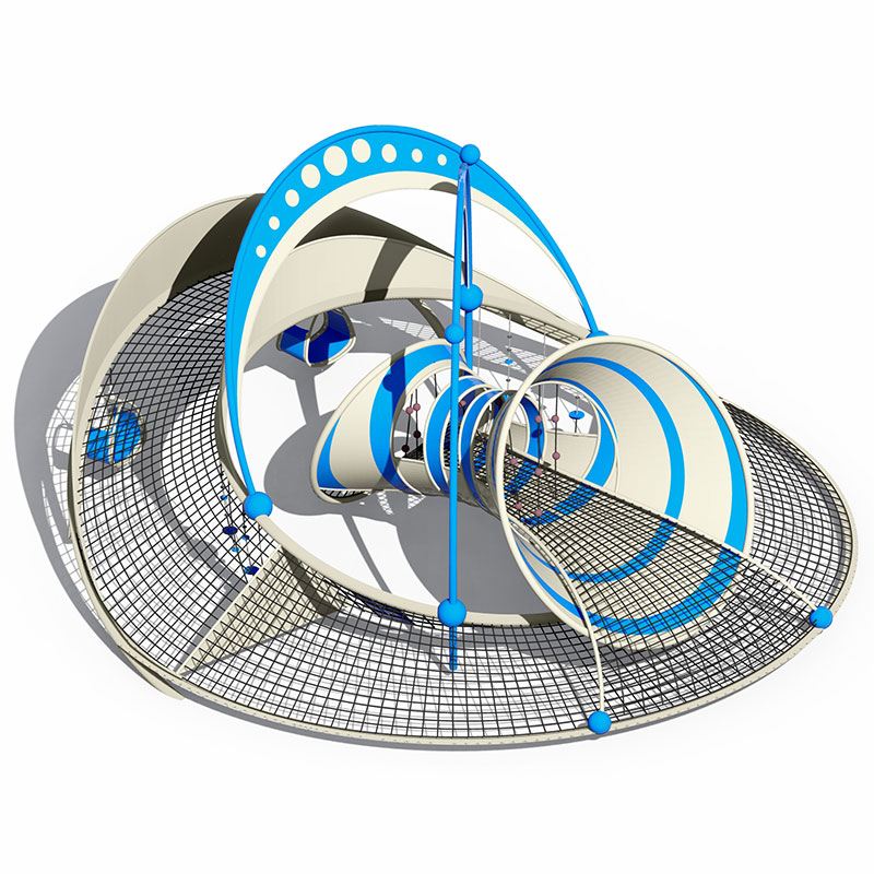 छोटे बगीचे की रस्सी पर चढ़ने का खेल का फ्रेम