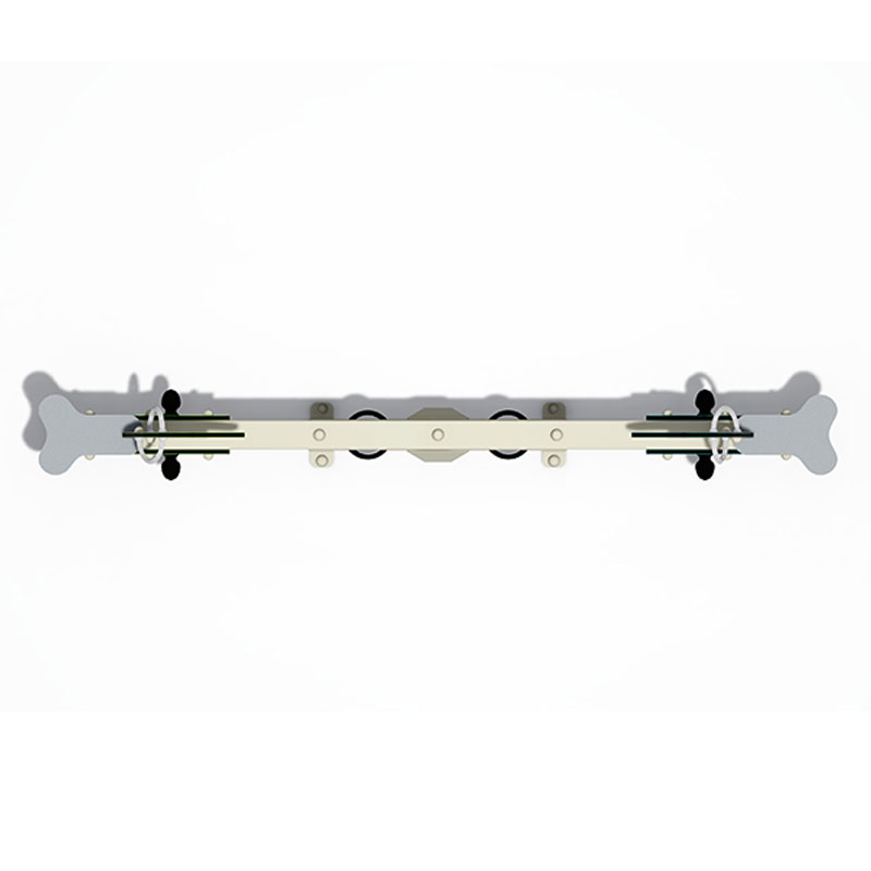 घोड़े-थीम वाले वाणिज्यिक खेल का मैदान सीसॉ