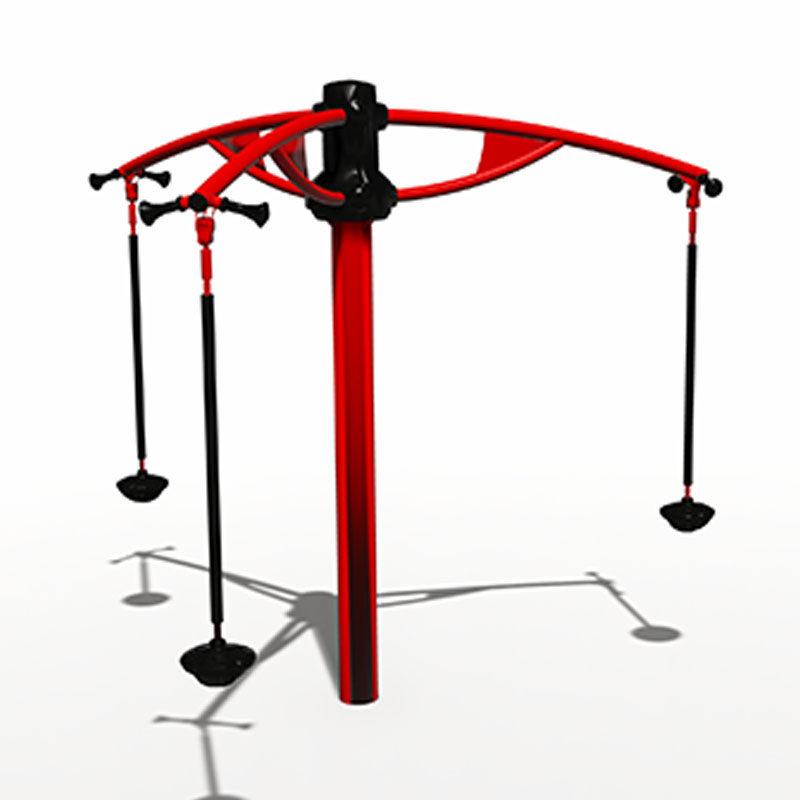 लंबे समय तक आउटडोर खेल के उपयोग के लिए टिकाऊ जस्ती पाइप बच्चों का तीन-व्यक्ति स्विंग