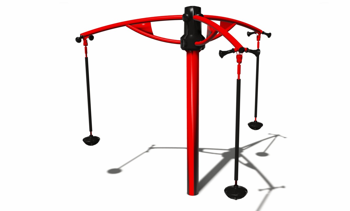 टिकाऊ आउटडोर खेल का मैदान झूला (1)