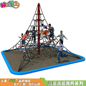 बच्चों की चढ़ाई टॉवर के आकार की रेंगना बच्चों की चढ़ाई टॉवर फिटनेस चढ़ाई जाल प्रारंभिक शिक्षा खेल उपकरण