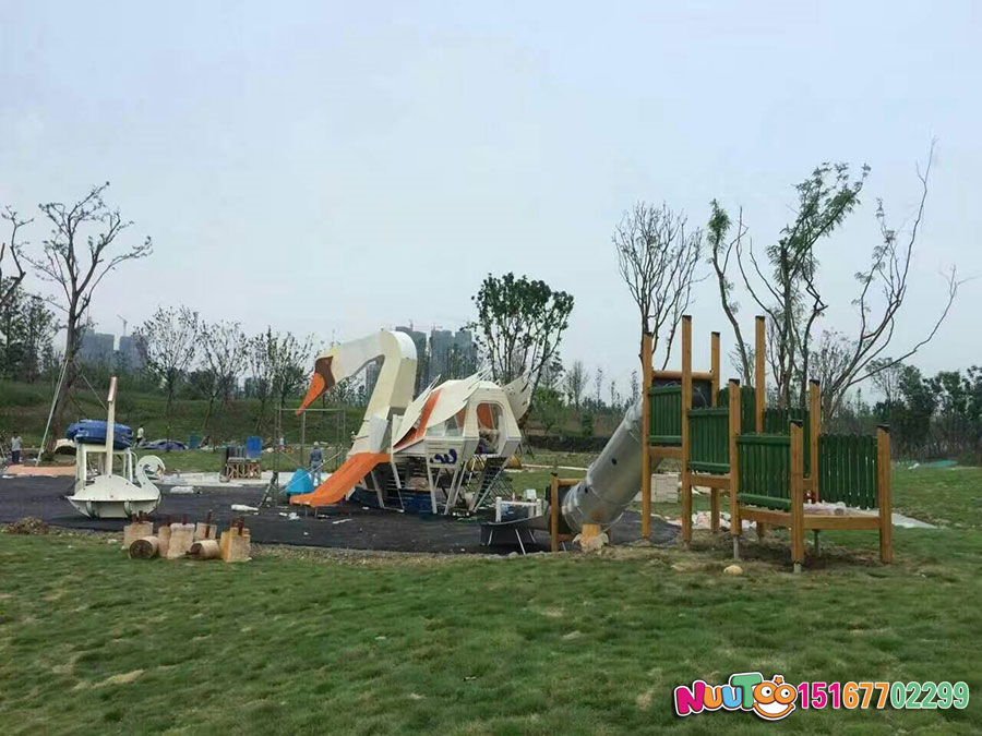 गैर-मानक यात्रा + चेंगदू गौगौ गलियारा और स्टेनलेस स्टील बड़ी स्लाइड + हंस संयोजन स्लाइड (14)