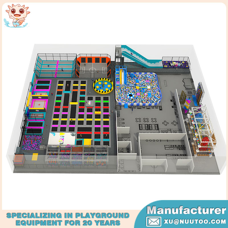 व्यावसायिक इनडोर ट्रम्पोलिन पार्क निर्माता