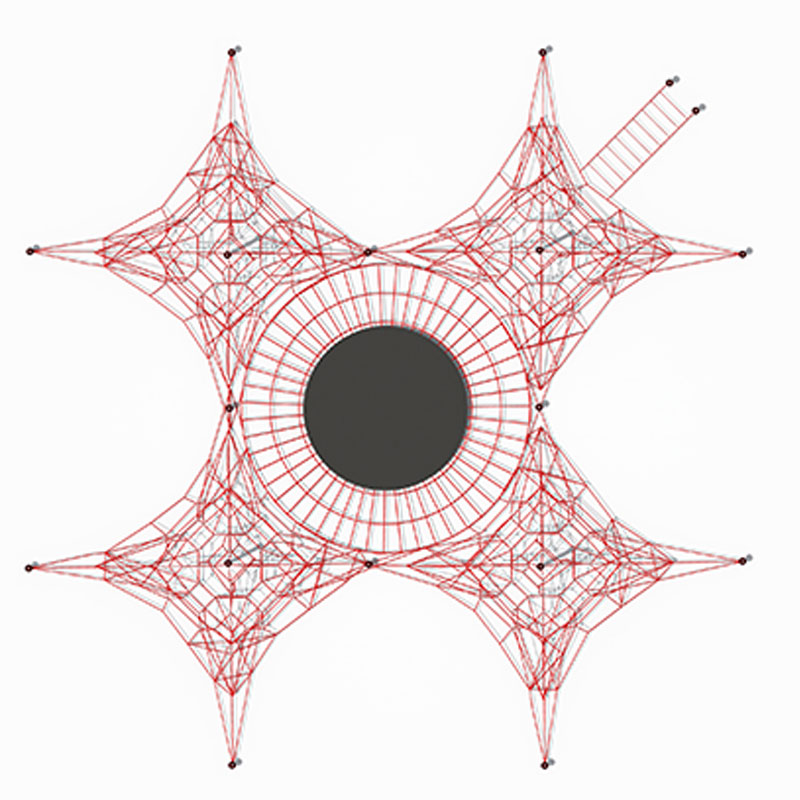आउटडोर बच्चों का नेट क्लाइंबिंग फ़्रेम