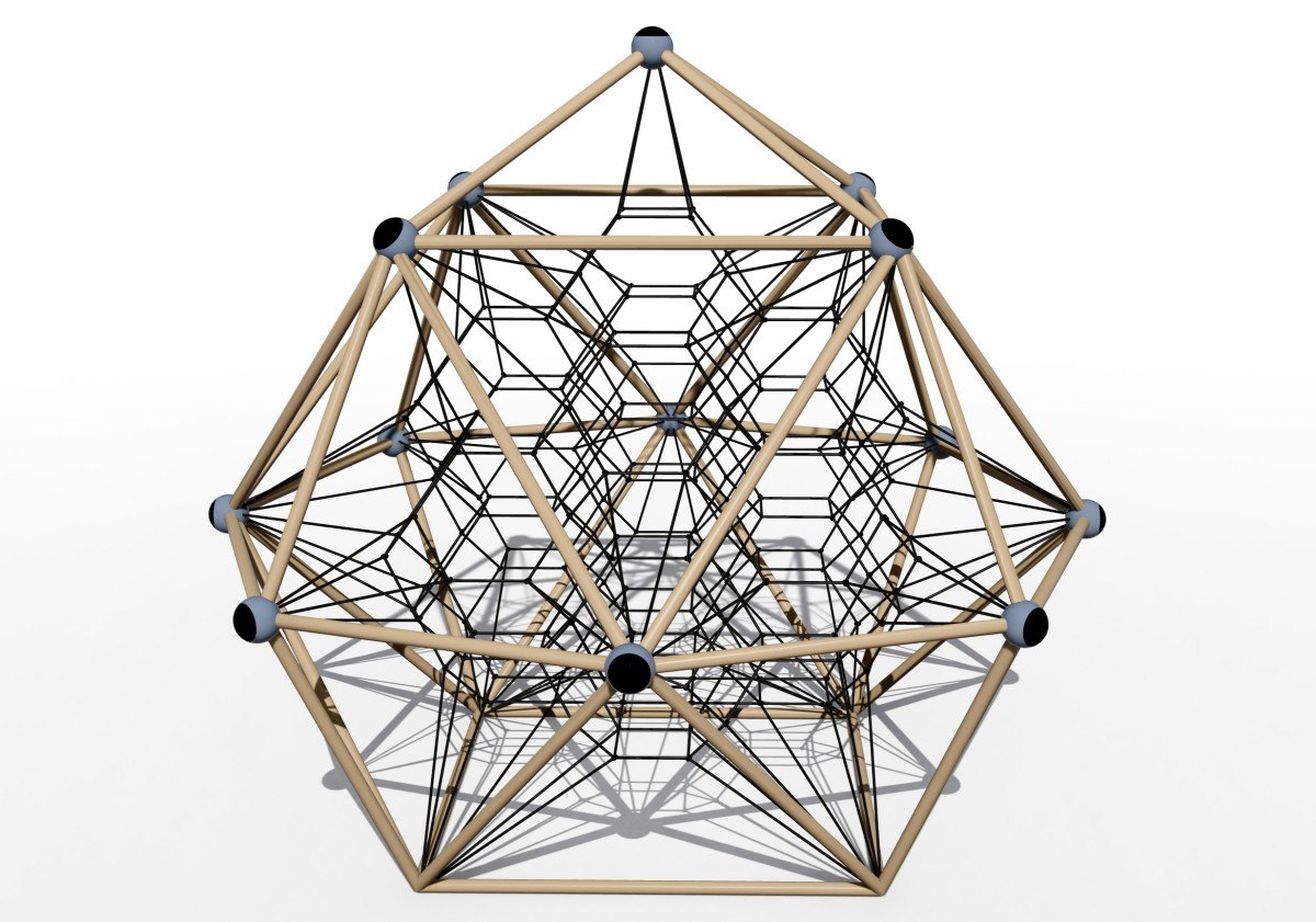 जियोमेट्रिक मेटल प्लेग्राउंड क्लाइंबर्स-2 का विहंगम प्रदर्शन