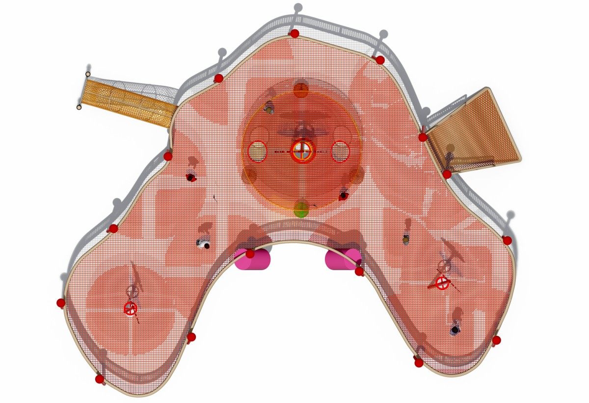 16. रस्सी पर चढ़ना खेल का मैदान उपकरण -2