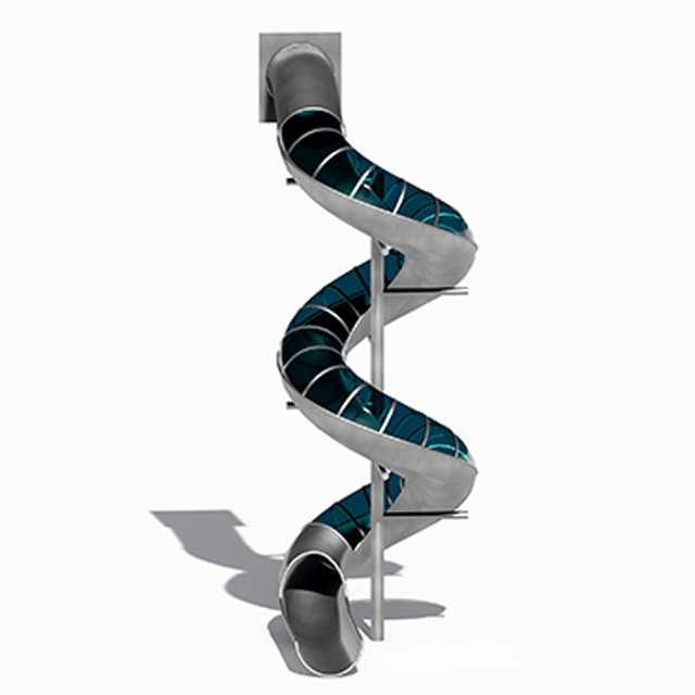 आउटडोर वाणिज्यिक स्टेनलेस स्टील स्लाइड