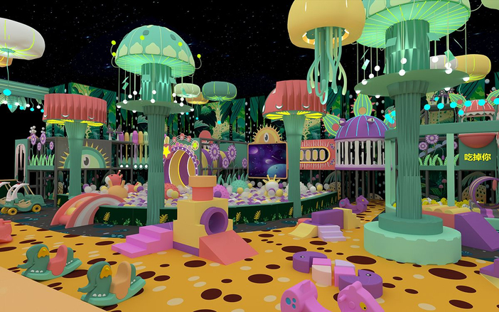 वैयक्तिकृत पानी के नीचे साहसिक खेल का मैदान