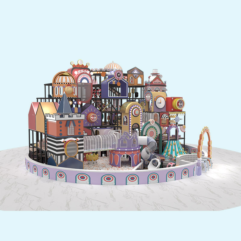 मैकरॉन सीरीज़ किड्स पेस्टल मेज़ इंडोर प्ले सप्लायर