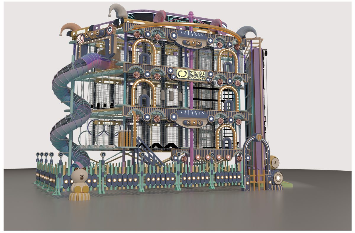 2.एडवेंचर रोप्स कोर्स इंडोर (1)