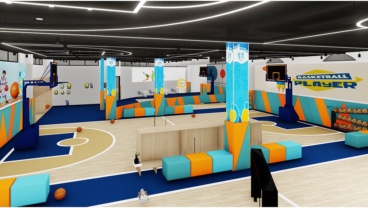 1. मॉल के लिए इनडोर बाधा कोर्स (4)