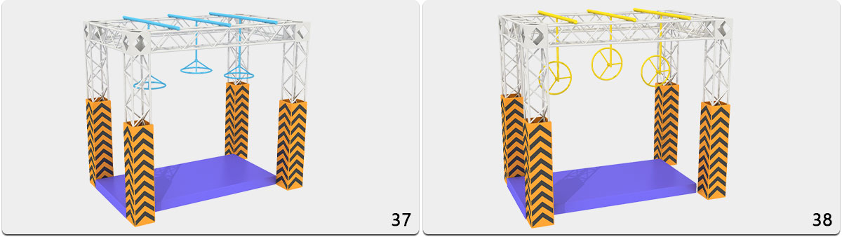 19) अनुकूलन योग्य खेल उपकरण 