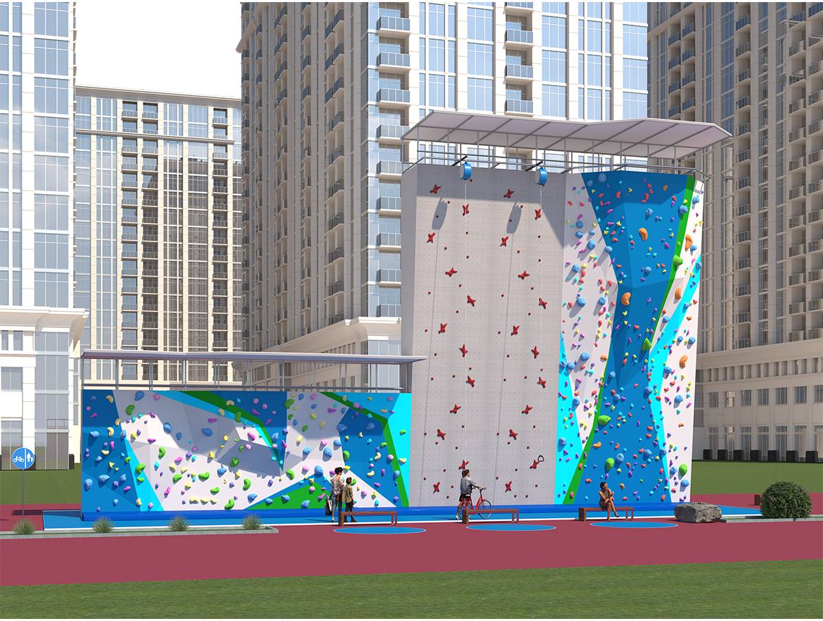 09. Indoor Climbing Wall for Schools (2) 09. स्कूलों के लिए इनडोर क्लाइंबिंग वॉल (2)