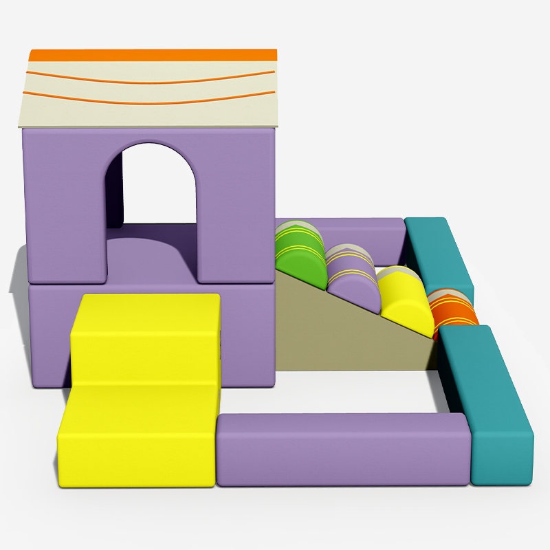 सॉफ्ट-पैडेड क्लाइंबिंग हाउस - इनडोर सॉफ्ट प्ले उपकरण 