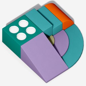 ब्लॉक-मॉड्यूलर इंडोर सॉफ्ट प्ले उपकरण