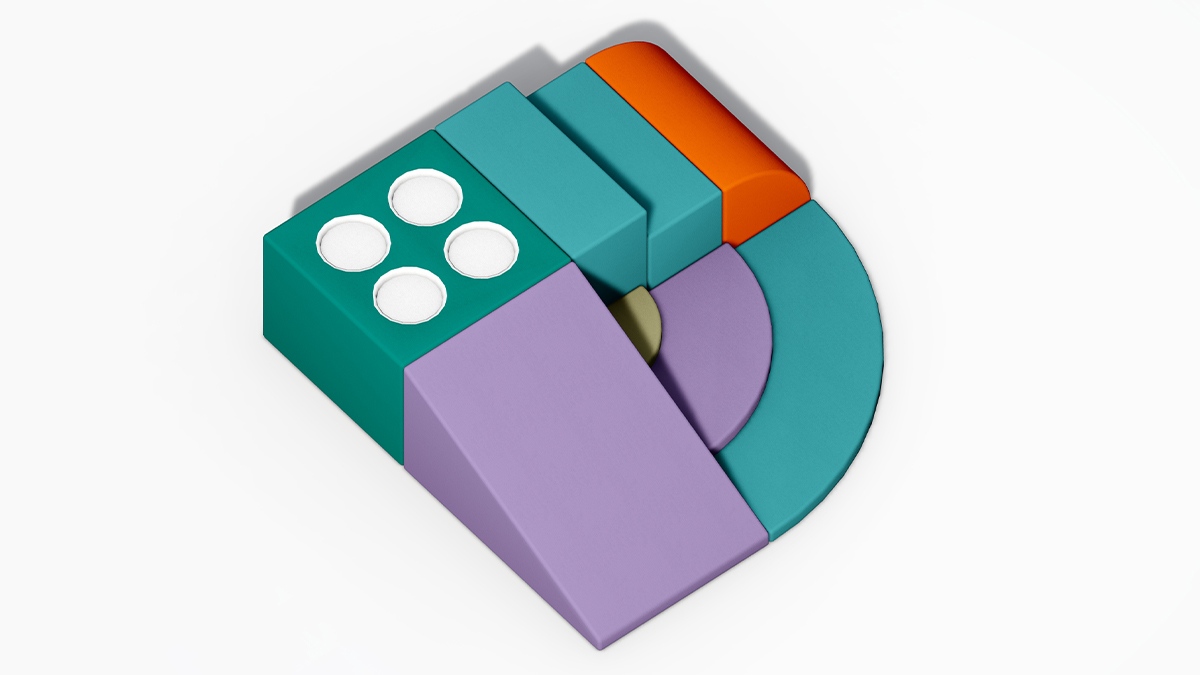 12. मॉड्यूलर सॉफ्ट प्ले एरिया उपकरण (2)