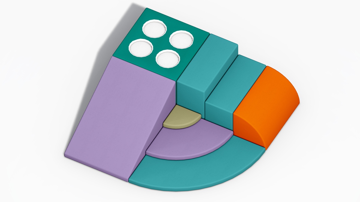 12. मॉड्यूलर सॉफ्ट प्ले एरिया उपकरण (1)