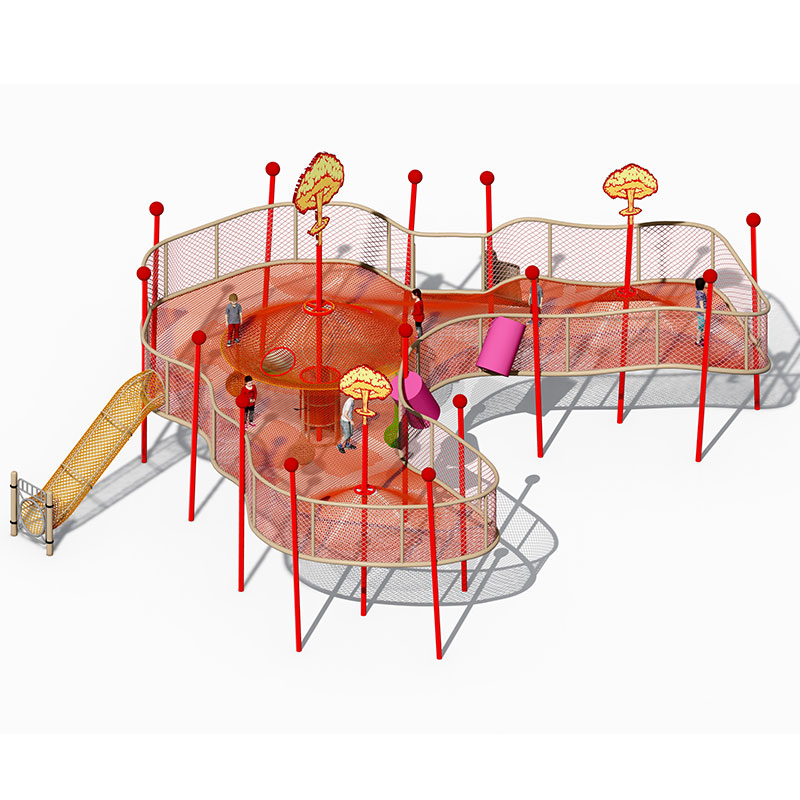 ज्वालामुखी एडवेंचर नेट और ट्रैम्पोलिन क्लाइंबर