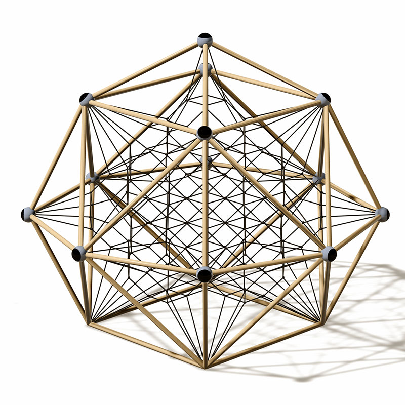ज्यामितीय धातु खेल का मैदान पर्वतारोही