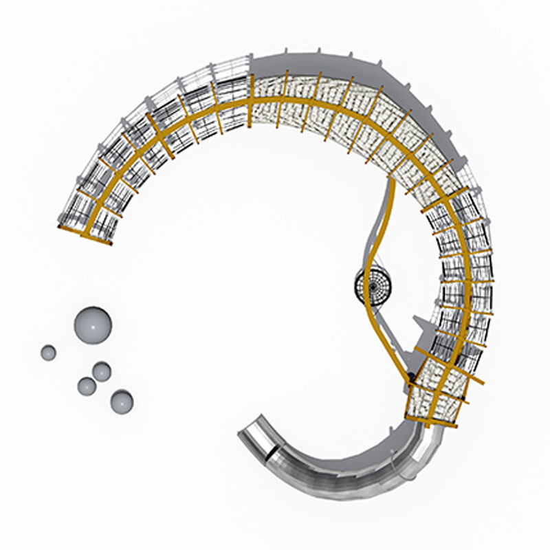 ड्रैगन बोन आउटडोर चढ़ाई और स्लाइड सेट