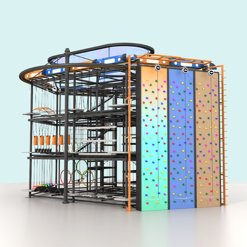 हाई रोप्स कोर्स - इनडोर खेल का मैदान थोक आपूर्तिकर्ता