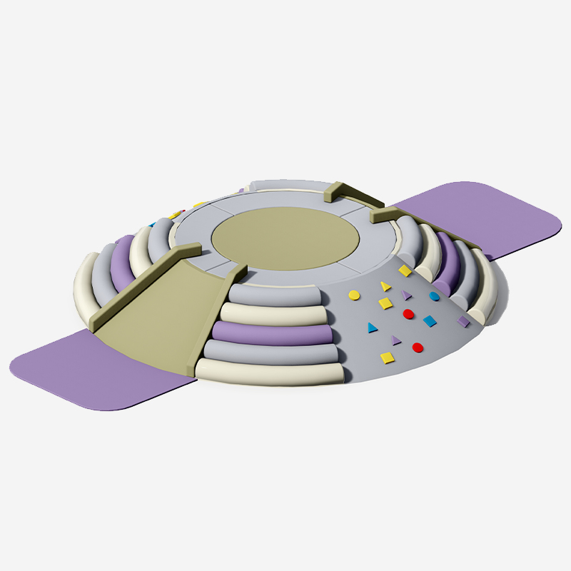 सर्कुलर सेंसरी इंडोर सॉफ्ट प्ले उपकरण 