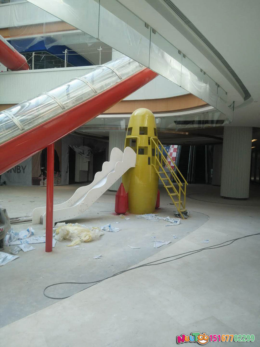 गैर-मानक यात्रा + शॉपिंग मॉल + स्टेनलेस स्टील स्लाइड + एस्केप चैनल (8)