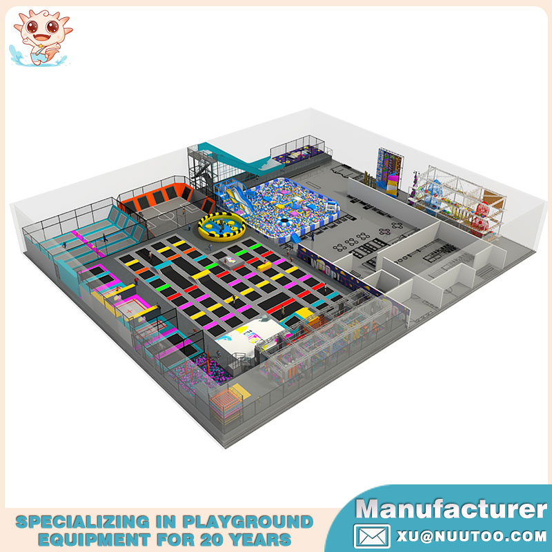 व्यावसायिक इनडोर ट्रम्पोलिन पार्क निर्माता