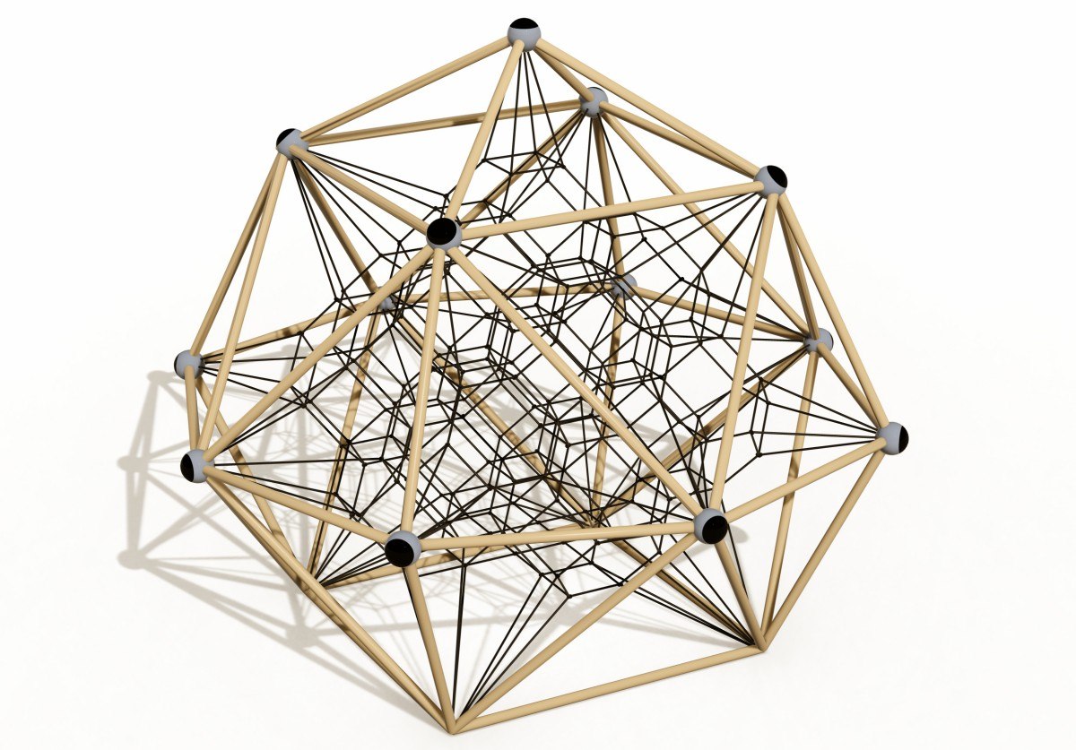 जियोमेट्रिक मेटल प्लेग्राउंड क्लाइंबर्स-3 का विहंगम प्रदर्शन