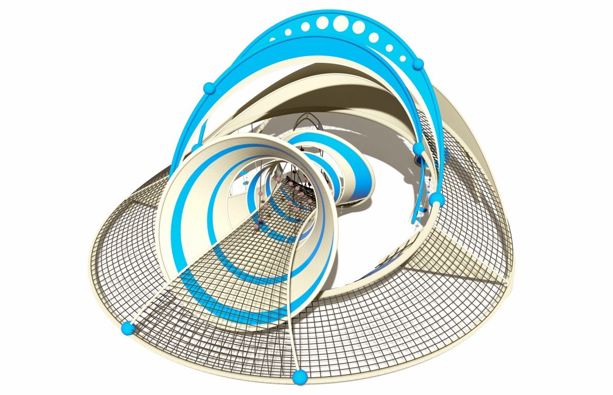 13. रस्सी पर चढ़ना फ्रेम खेल का मैदान -2
