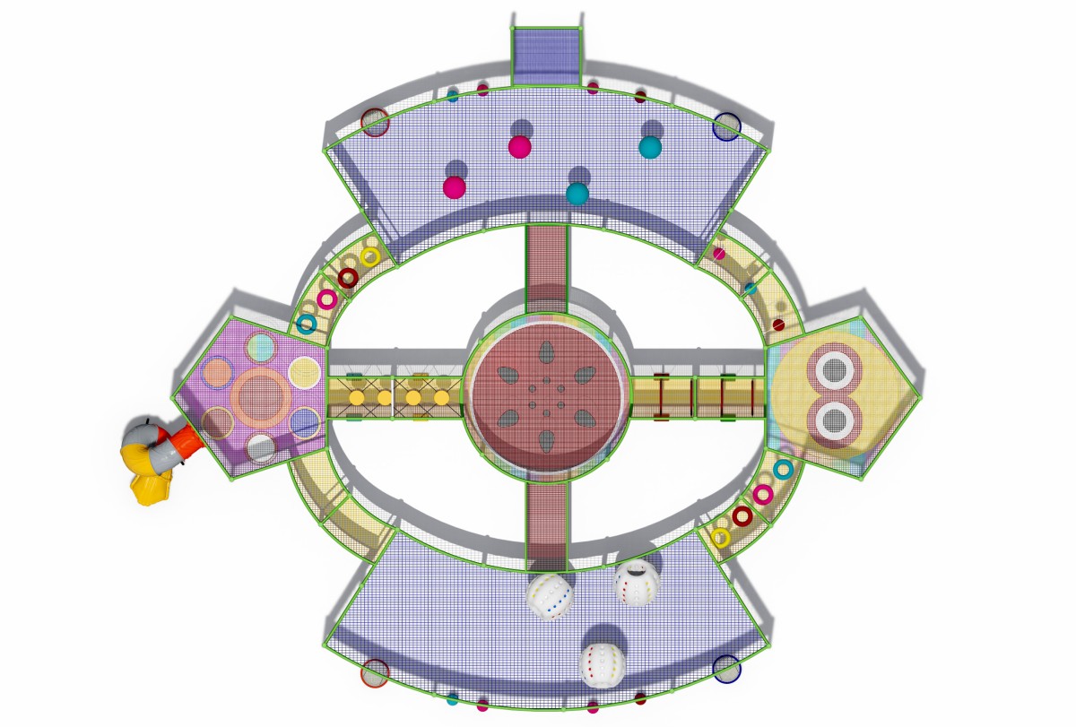 17. खेल का मैदान उपकरण चढ़ाई रस्सी -5