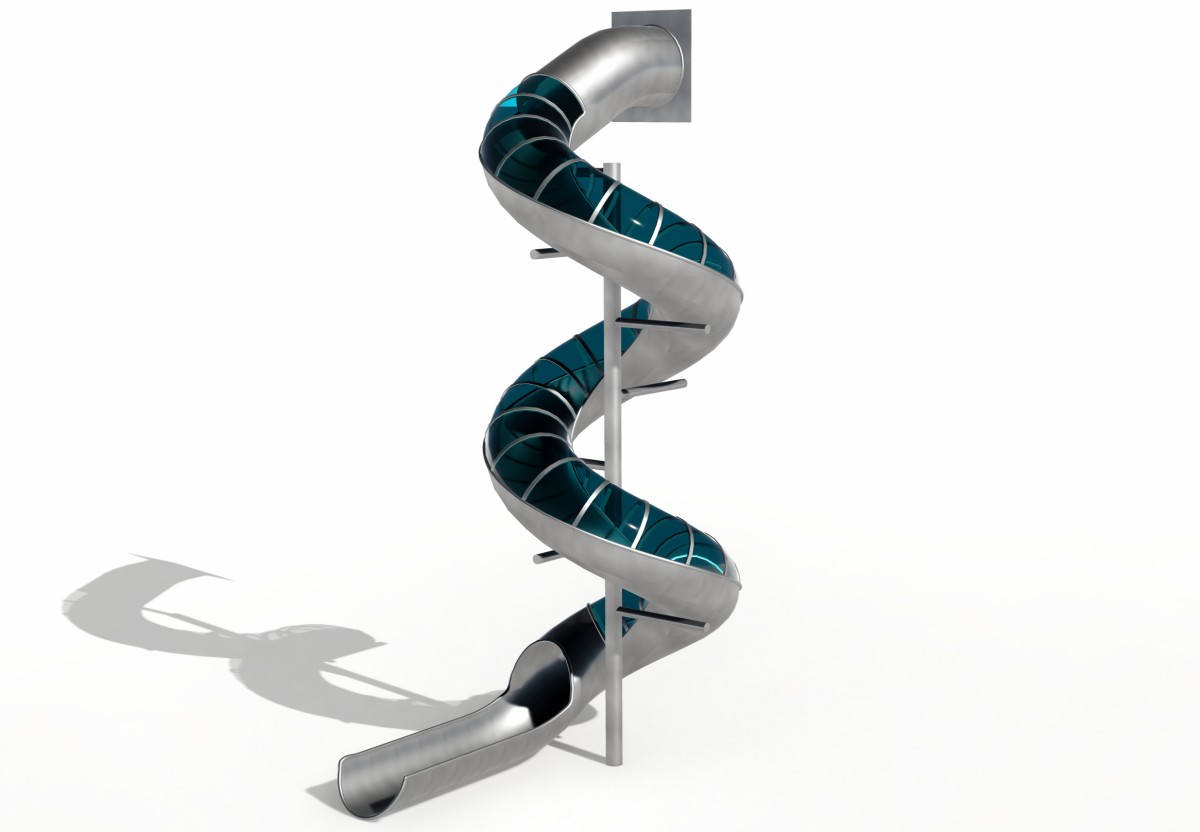 3、आउटडोर स्टेनलेस स्टील स्लाइड (3)