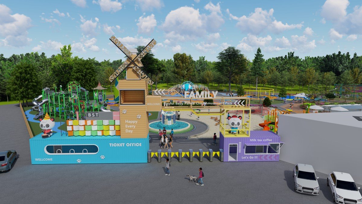 आउटडोर खेल का मैदान उपकरण (2)