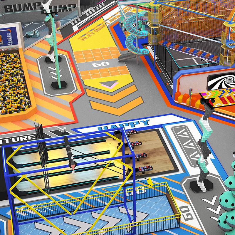 इनडोर/आउटडोर स्पोर्ट्स पार्क डिज़ाइन और उपकरण - विश्वसनीय वैश्विक निर्यातक