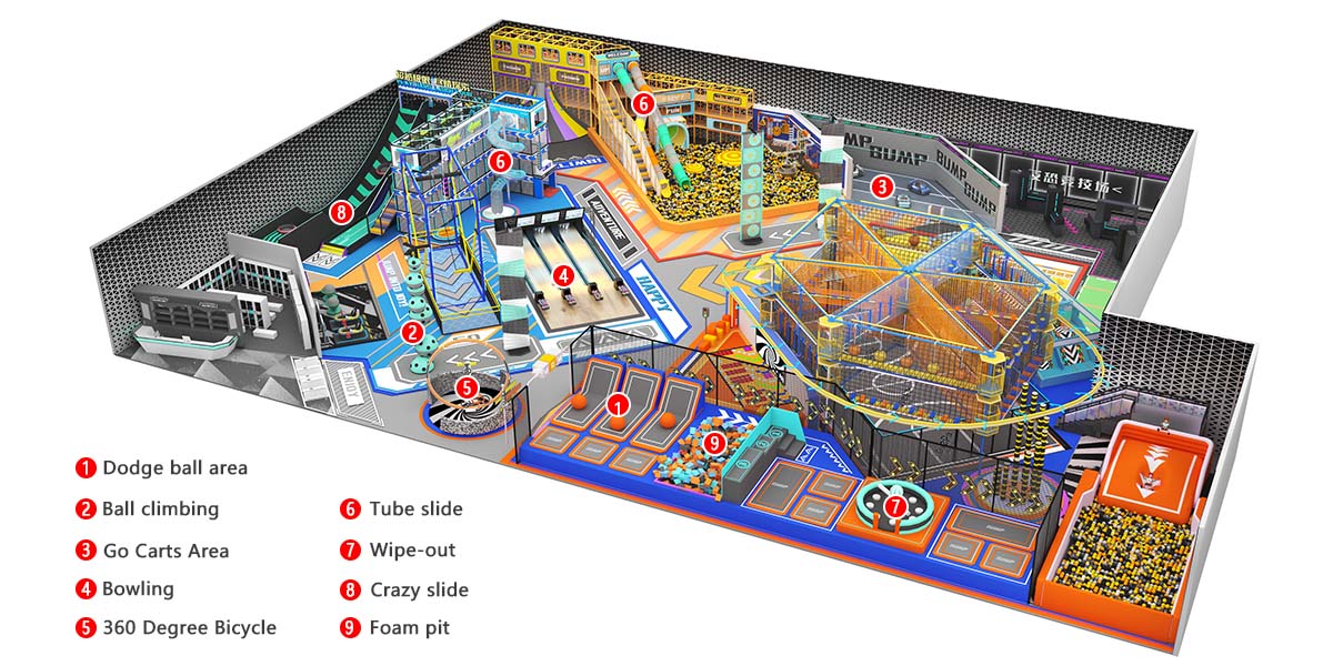 2.स्पोर्ट्स पार्क डिजाइन